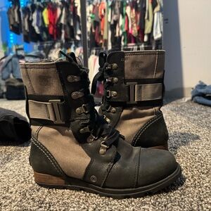 Sorel combat boots
